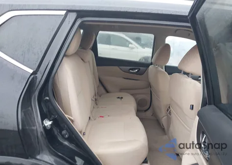 2015 Nissan Rogue Sv z USA, uszkodzony, nr VIN KNMAT2MV3FP586416